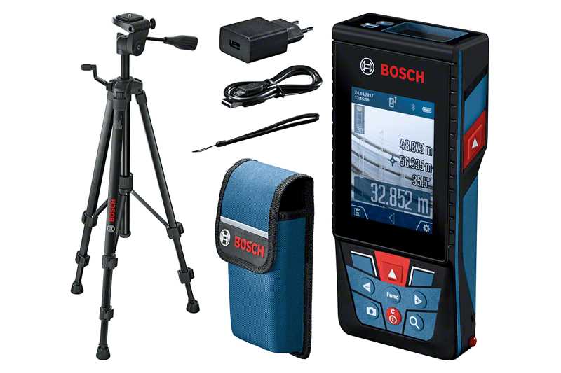 BOSCH GLM 120 C Laserski metar opsega 120m Bluetooth sa stativom BT 150