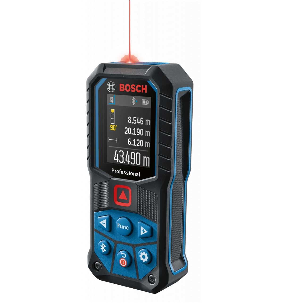 BOSCH GLM 50-27 C Laserski metar opsega 50m Bluetooth crveni zrak