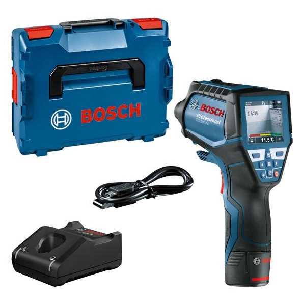 BOSCH GIS 1000 C Termodetektor 12V 1x2Ah punjač i L-Boxx kofer