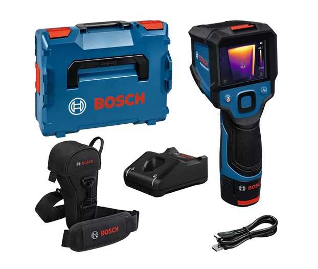 BOSCH GTC 12V-450-13 Termalna kamera 12V -20 do 450°C 1x2Ah punjač i L-Boxx kofer