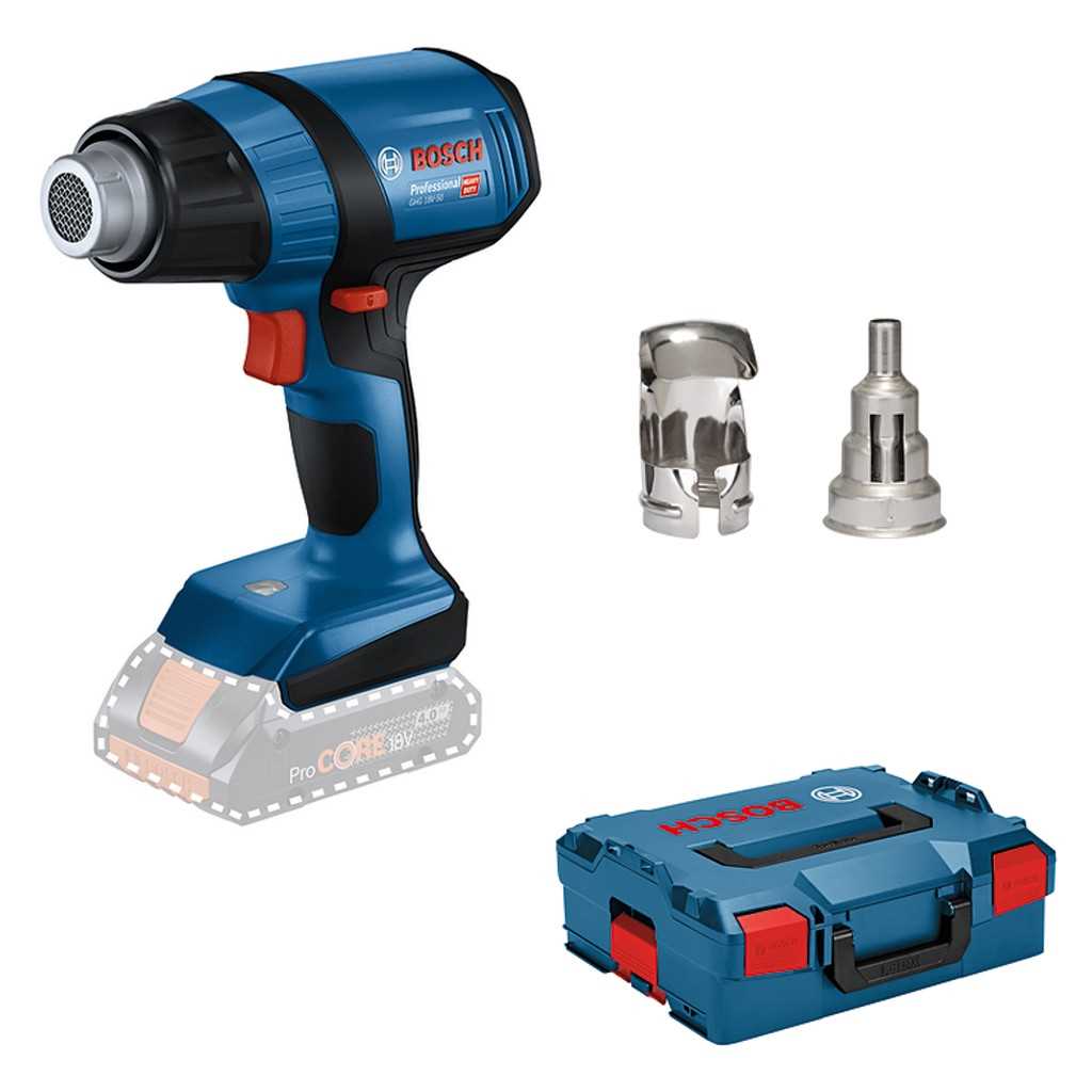 BOSCH GHG 18V-50 Akumulatorski fen SOLO L-BOXX kofer