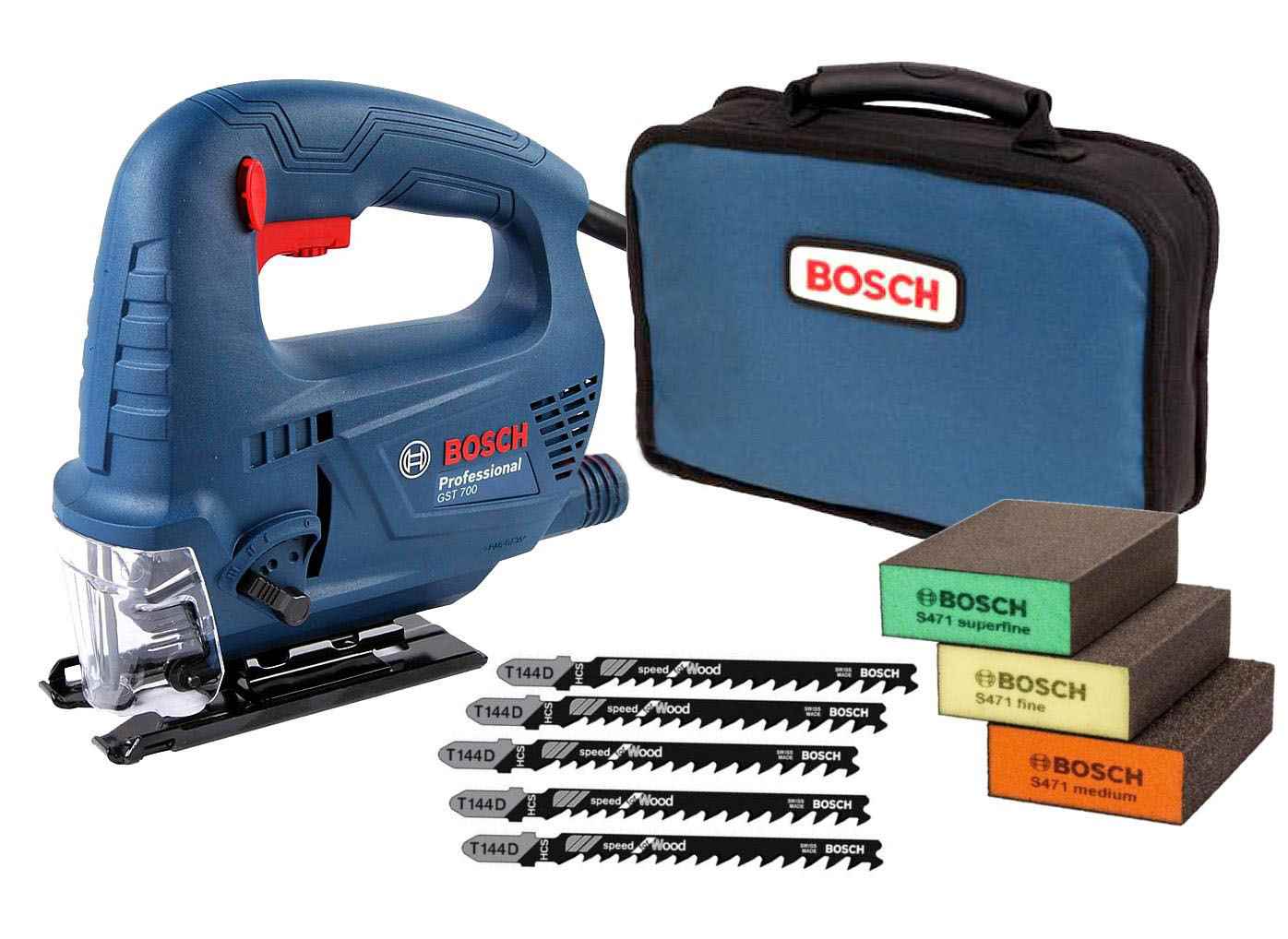 BOSCH GST 700 Ubodna pila sa potenciometrom 500W sa priborom u torbi