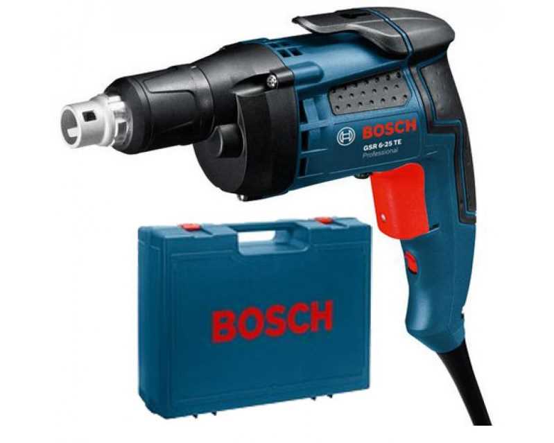 BOSCH GSR 6-25 TE Šauber - izvijač za suvu gradnju 700W