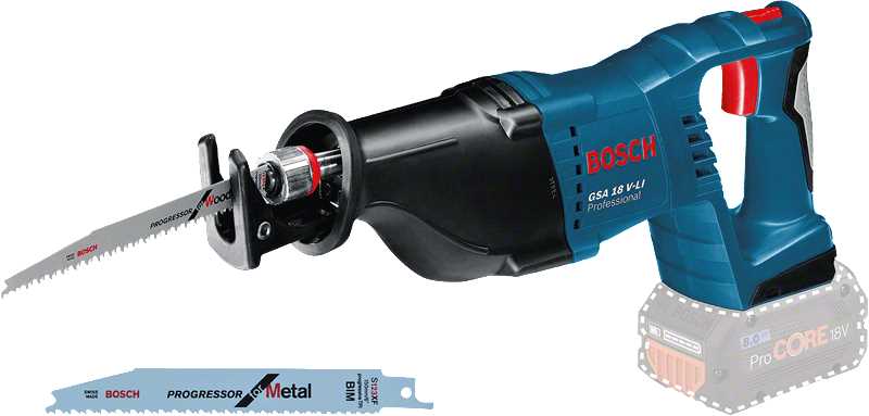 BOSCH GSA 18V-LI Akumulatorska sabljasta - recipročna pila 18V SOLO