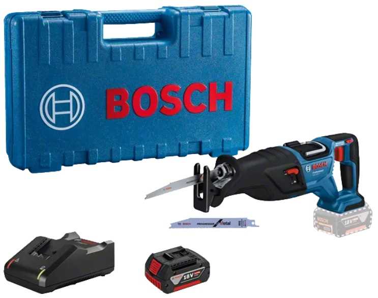 BOSCH GSA 185-LI Akumulatorska sabljasta - recipročna pila 18V 1x5Ah punjač i kofer