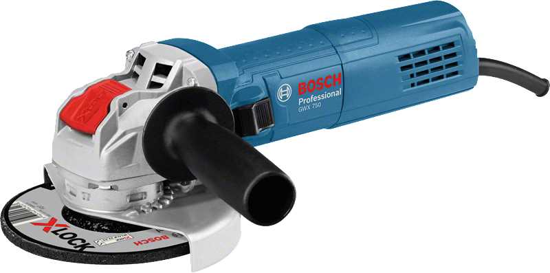 BOSCH GWX 750-125 Ugaona brusilica 750W 125mm X-LOCK