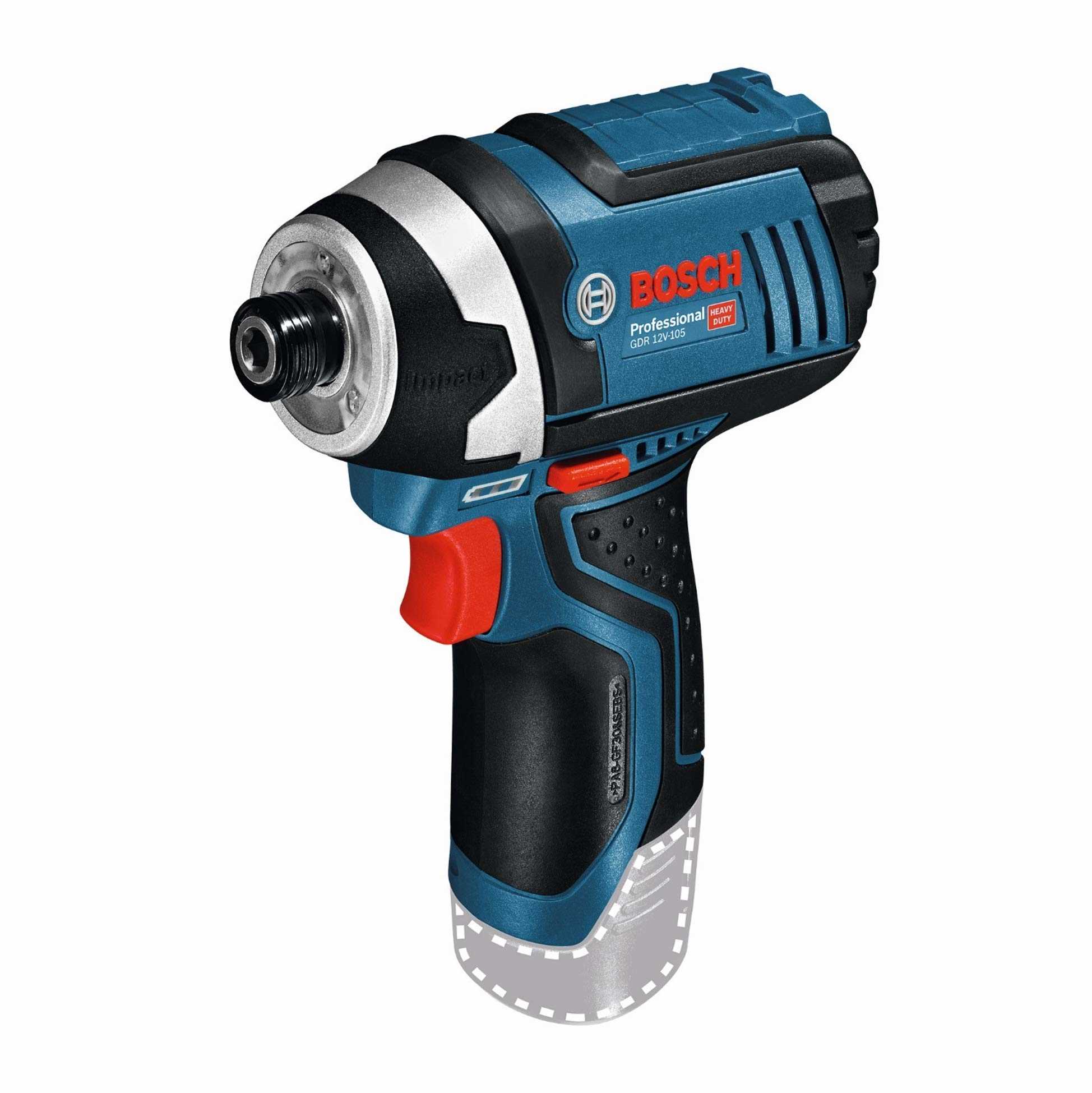 BOSCH GDR 12V-105 Akumulatorski udarni odvijač - zatezač 12V HEX Ž SOLO