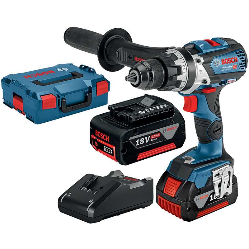 BOSCH GSB 18V-110 C Akumulatorska vibraciona bušilica - izvijač 18V 2x5Ah punjač i kofer