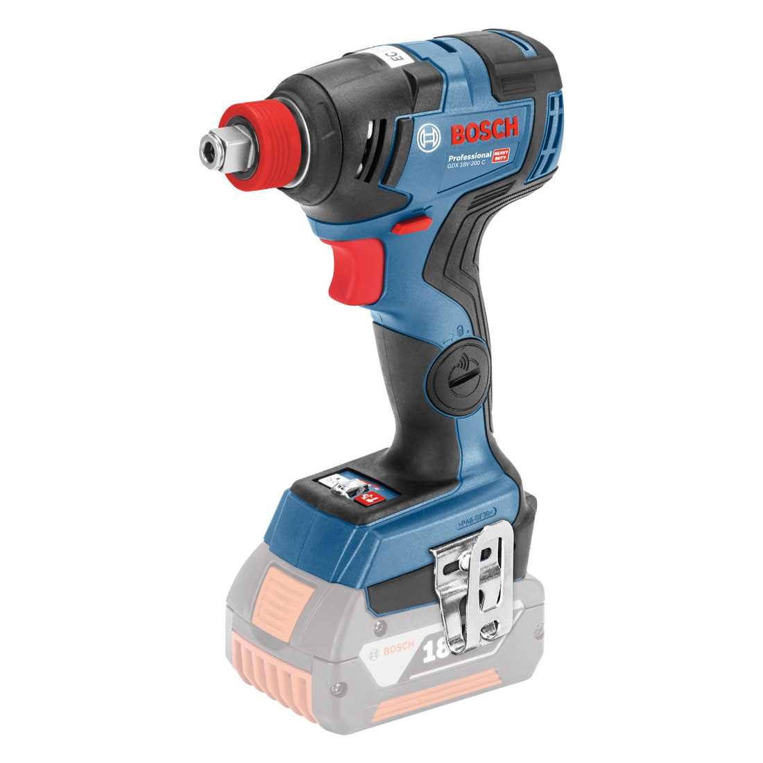 BOSCH GDX 18V-200 C Akumulatorski udarni odvijač - zatezač 18V 1/2 cola M + HEX Ž SOLO