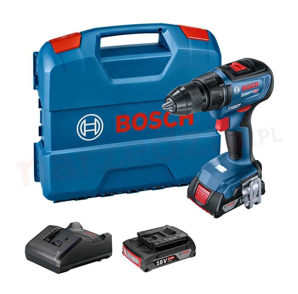 BOSCH GSR 18V-50 Akumulatorska bušilica - izvijač 18V 2x2Ah punjač i kofer