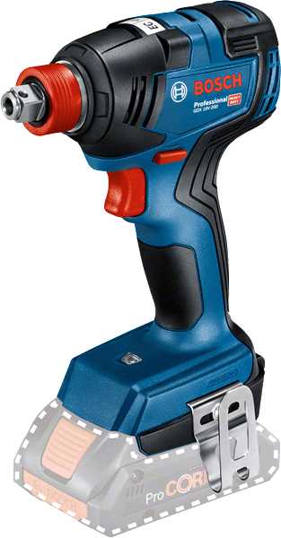 BOSCH GDX 18V-200 Akumulatorski udarni odvijač - zatezač 18V 1/2 cola M + HEX Ž SOLO