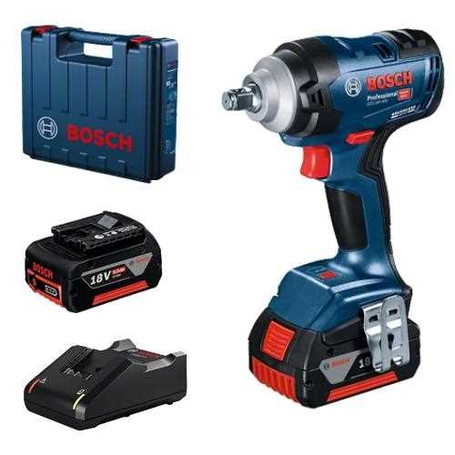 BOSCH GDS 18V-400 Akumulatorski udarni odvijač - zatezač 18V 1/2 cola M 2x5Ah punjač i kofer