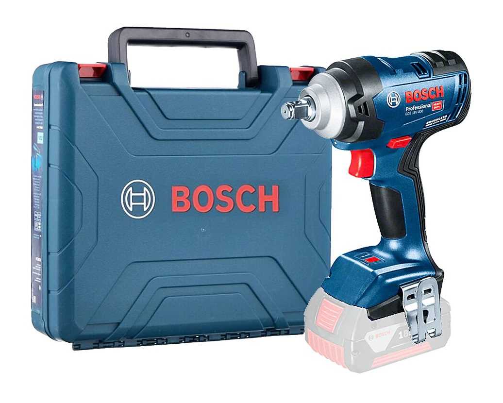 BOSCH GDS 18V-400 Akumulatorski udarni odvijač - zatezač 18V 1/2 cola M SOLO kofer