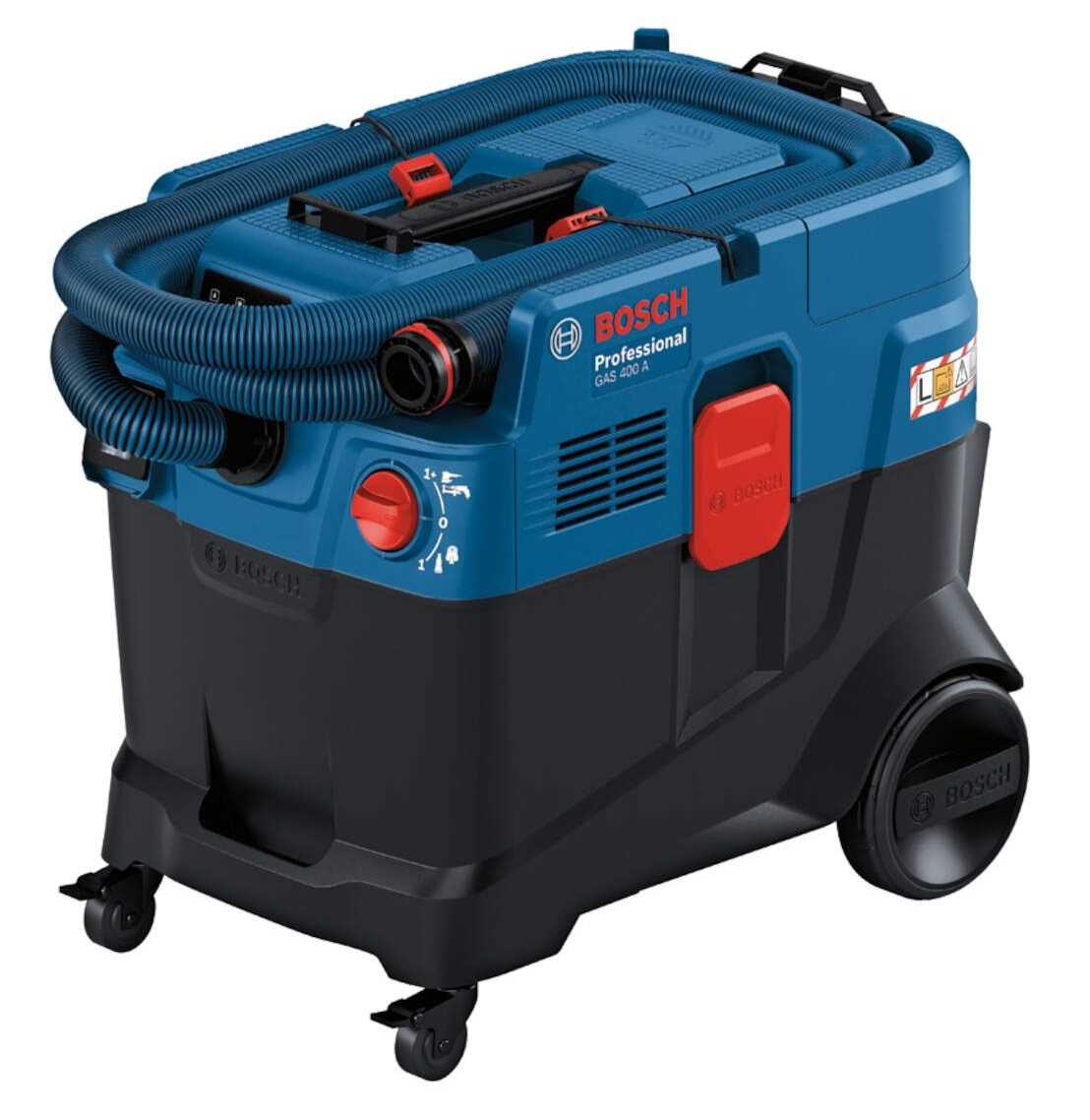 BOSCH GAS 400 A Usisivač 1200W 40l sa utičnicom za alat i automatskim otresanjem
