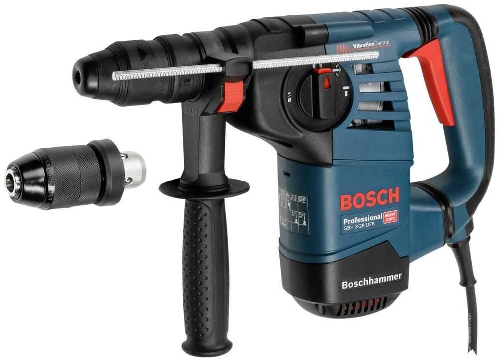 BOSCH GBH 3-28 DFR Udarna bušilica SDS plus 800W 3.1J sa dodatnom glavom