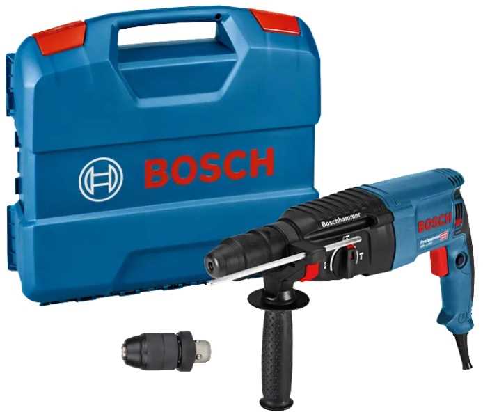 BOSCH GBH 2-26 DFR Udarna bušilica SDS plus 800W 2.7J sa dodatnom glavom