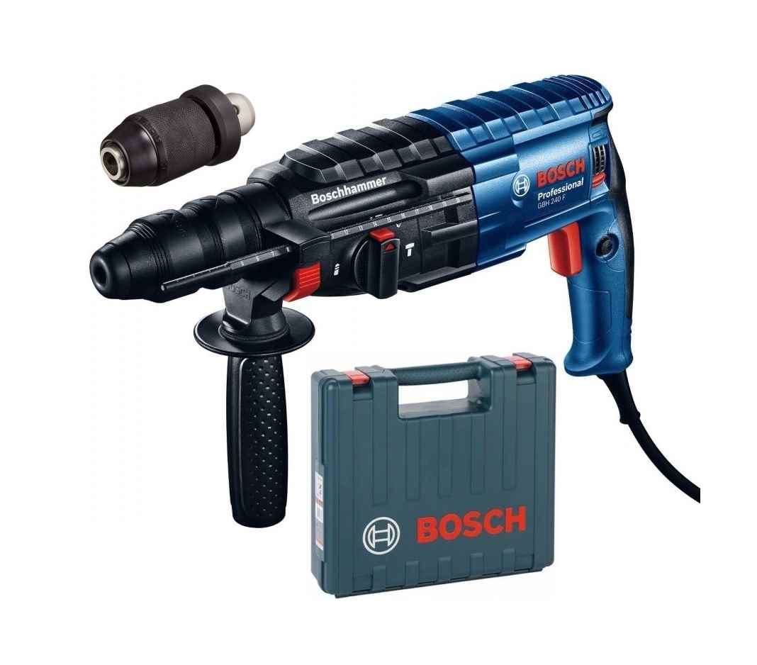 BOSCH GBH 240 F Udarna bušilica SDS plus 790W 2.7J sa dodatnom glavom