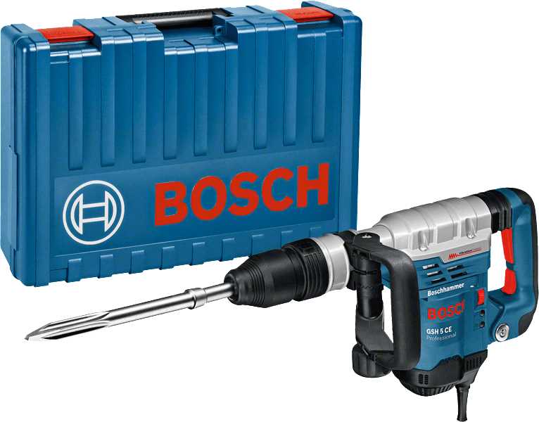 BOSCH GSH 5 CE Udarni čekić za štemanje SDS max 1150W 8.3J