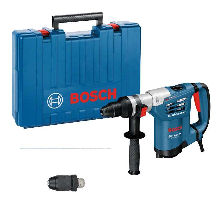 BOSCH GBH 4-32 DFR Udarna bušilica SDS plus 900W 4.2J sa dodatnom glavom