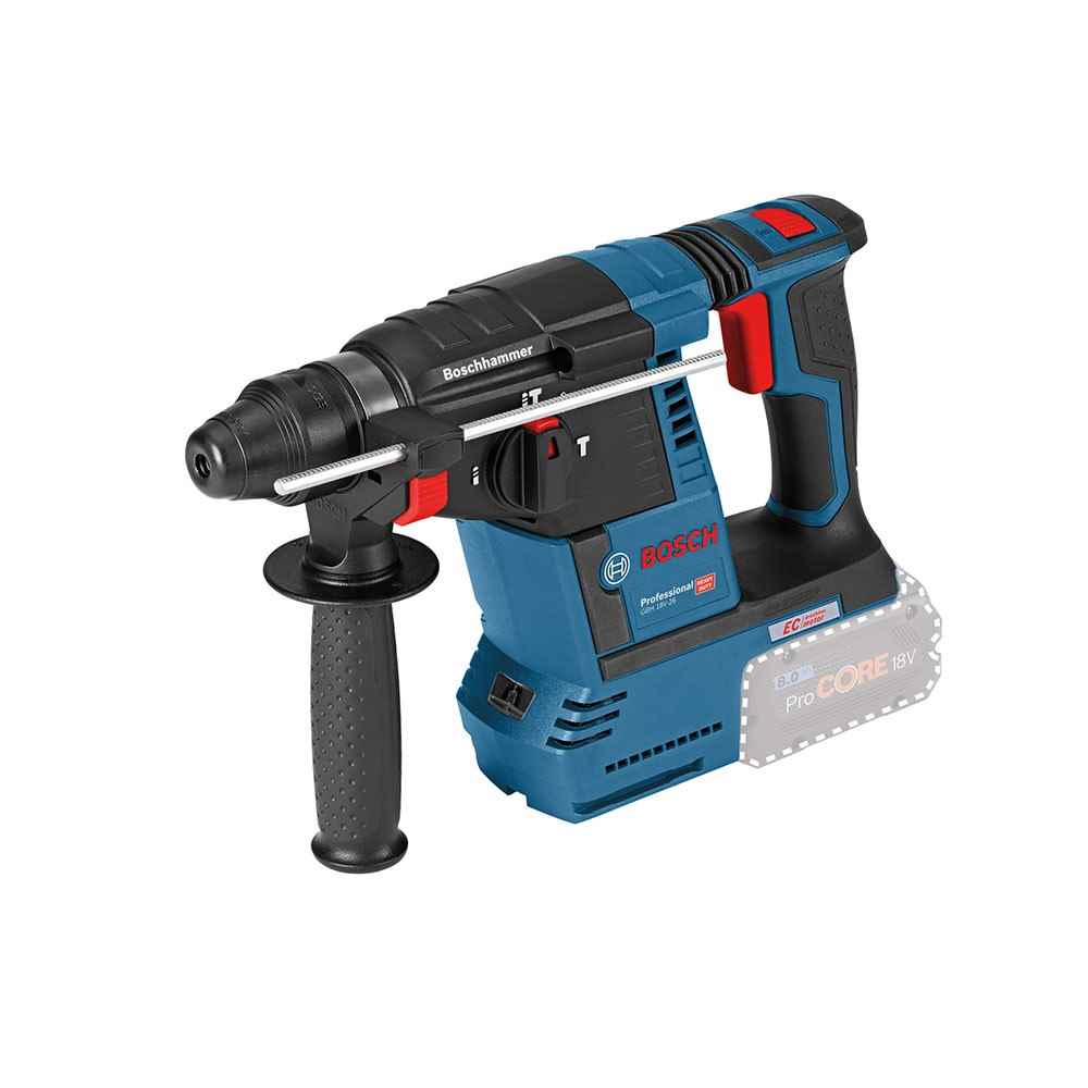 BOSCH GBH 18V-26 C Akumulatorska udarna bušilica 18V 2.6J SDS plus SOLO u kartonskoj kutiji