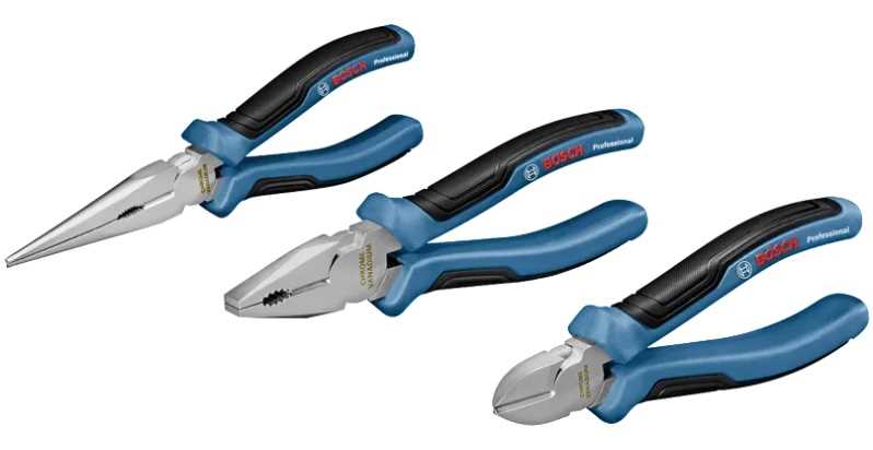 BOSCH Set kliješta ze električare 3 komada