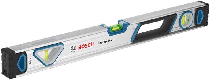 BOSCH Libela sa rukohvatom aluminijumska 60cm 3 nivelatora