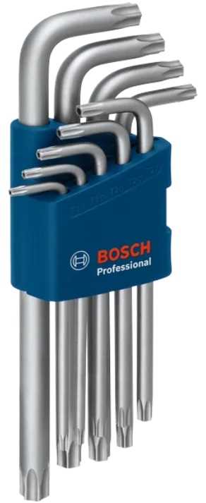 BOSCH Set torex ključeva TX10-TX50 9kom