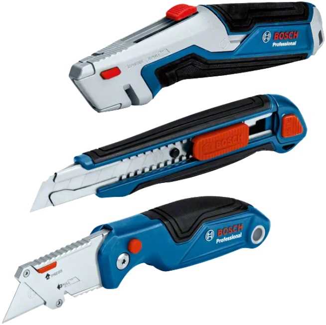 BOSCH Set od 3 skalpela