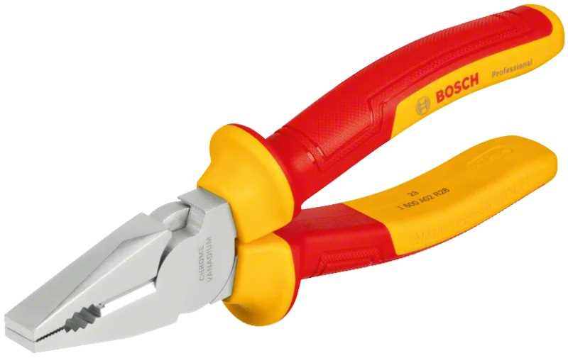 BOSCH Kombinovana izolovana kliješta - kombinirke 180mm VDE 1000V
