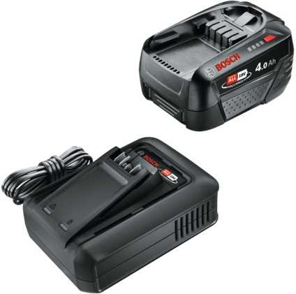BOSCH Set 1 baterija PBA 18V 4Ah i punjač AL 18V-44 ZELENI