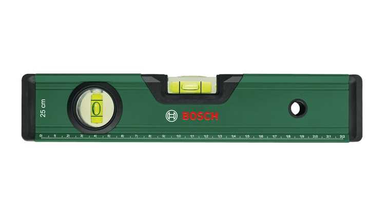BOSCH Libela aluminijumska 25cm 2 nivelatora