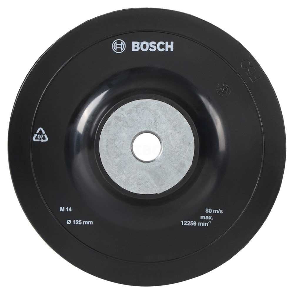 BOSCH Nosač papira za brušenje 125mm M14 stezanje maticom