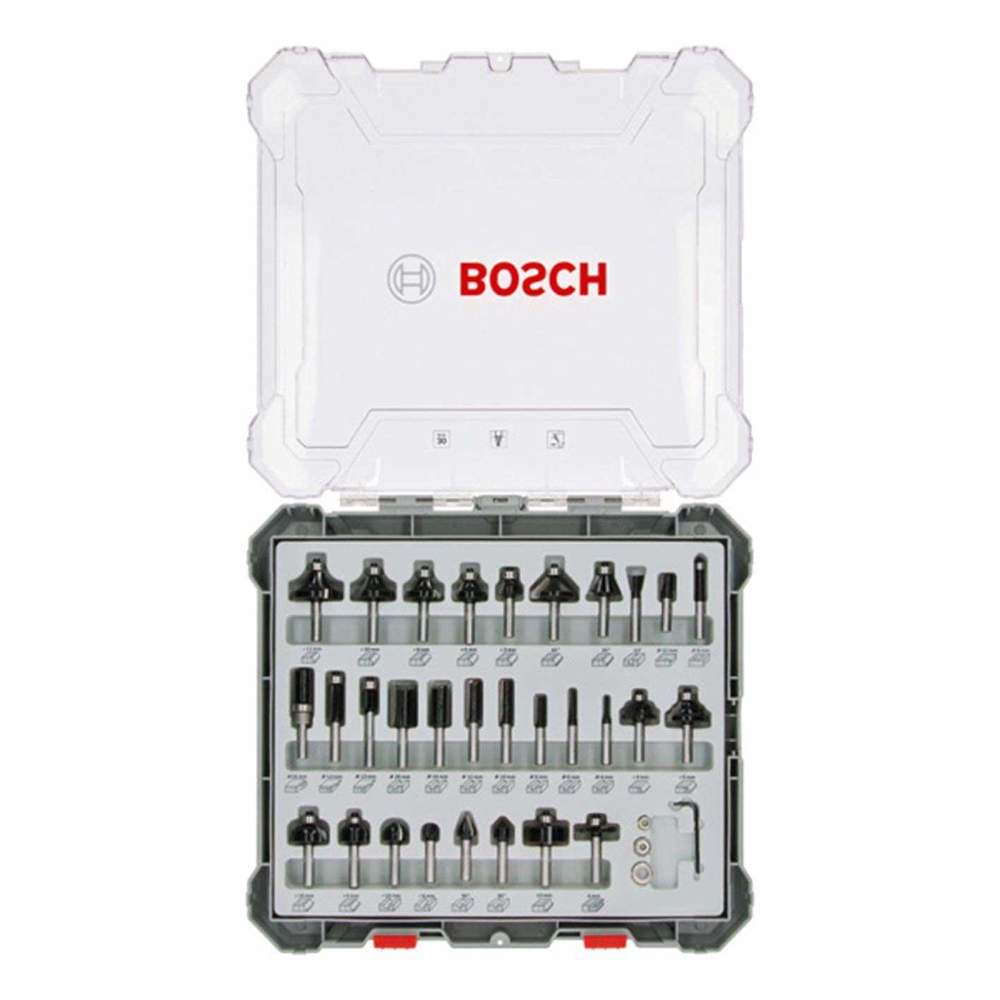 BOSCH Set glodala Trim&Edging 30kom 6mm prihvat