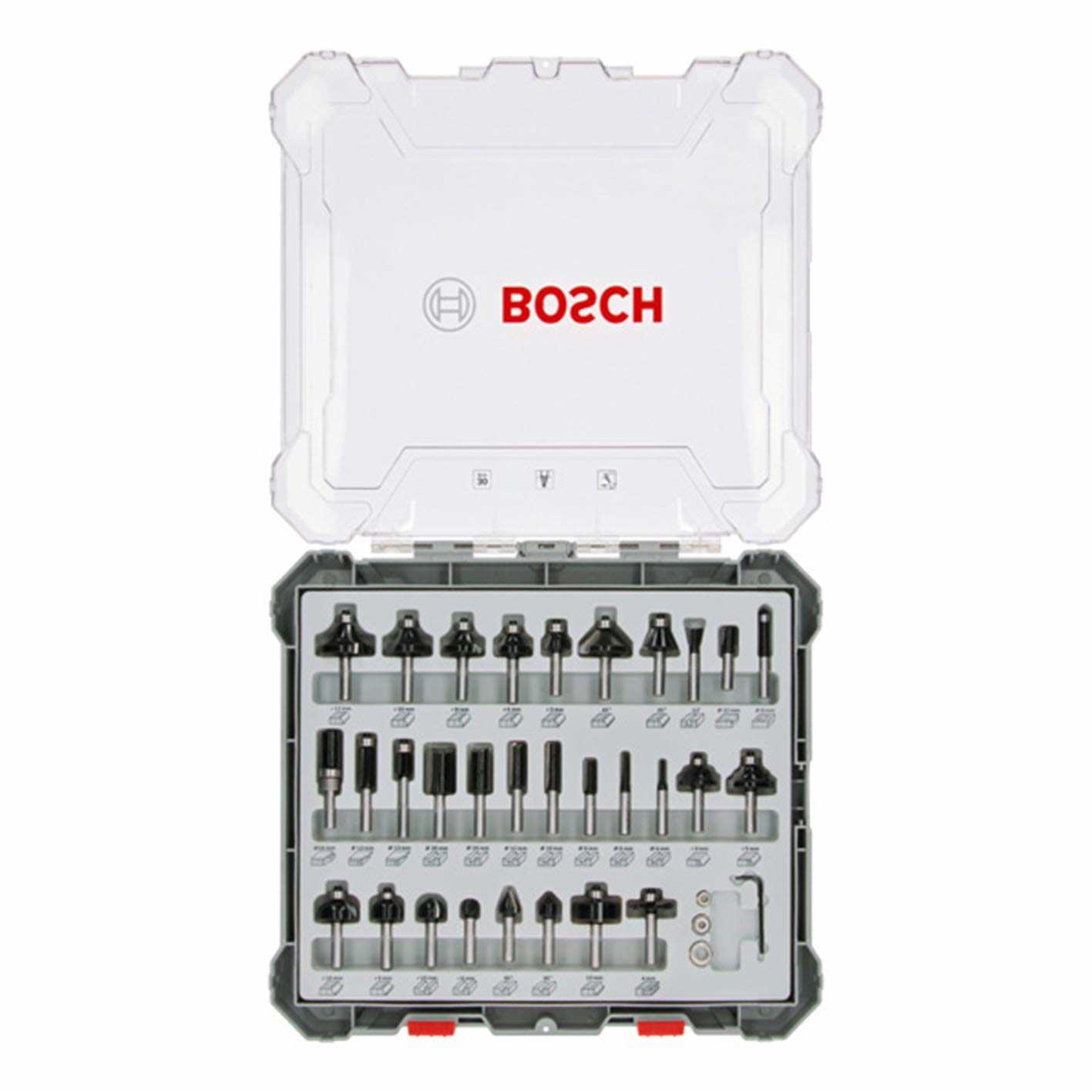 BOSCH Set glodala Trim&Edging 30kom 8mm prihvat