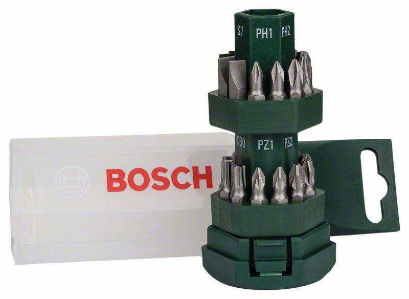 BOSCH Set bitova 25kom ravni/krstasti/torex sa nosačem u kutiji Big-Bit