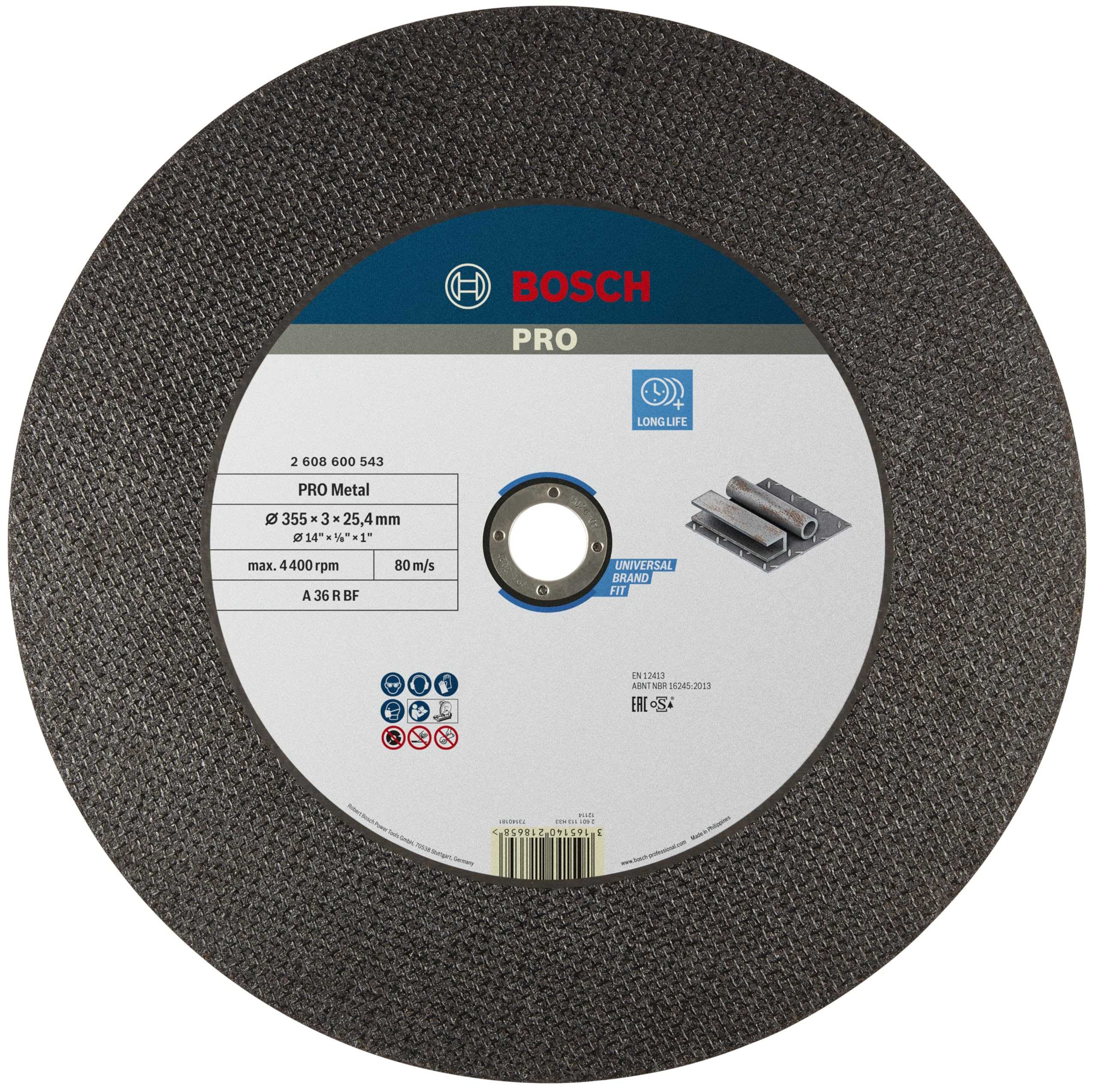 BOSCH Rezna ploča Expert za metal 355x2.8x25.40mm ravna