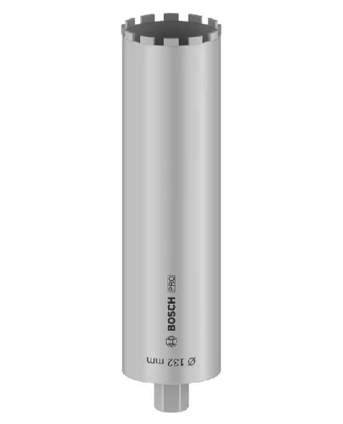 BOSCH PRO Dijamantna kruna za mokro bušenje fi 132mmx450mm prihvat 1 1/4 Core Cutter Wet