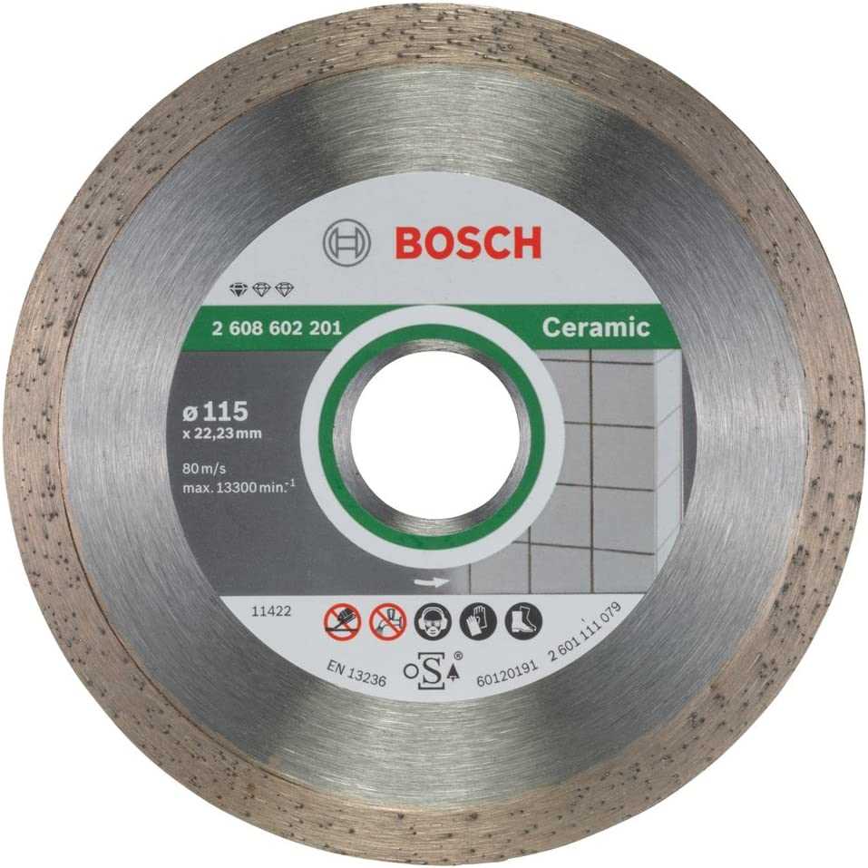 BOSCH Dijamantna rezna ploča 115x1.6x22.23mm Standard for Ceramic