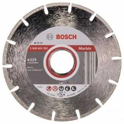 BOSCH Dijamantna rezna ploča 115x2.2x22.23mm Standard for Marble