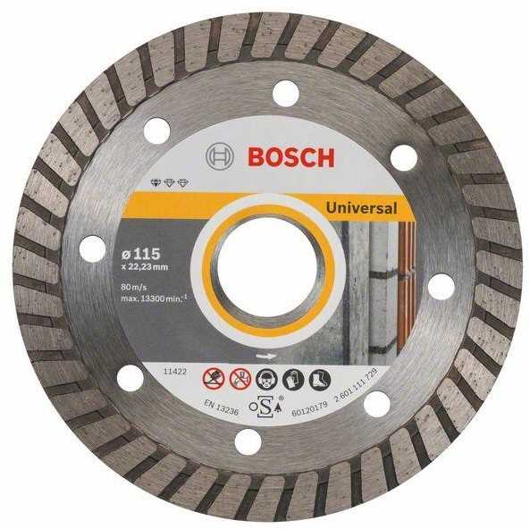 BOSCH Dijamantna rezna ploča 115x2.0x22.23mm Standard for Universal Turbo