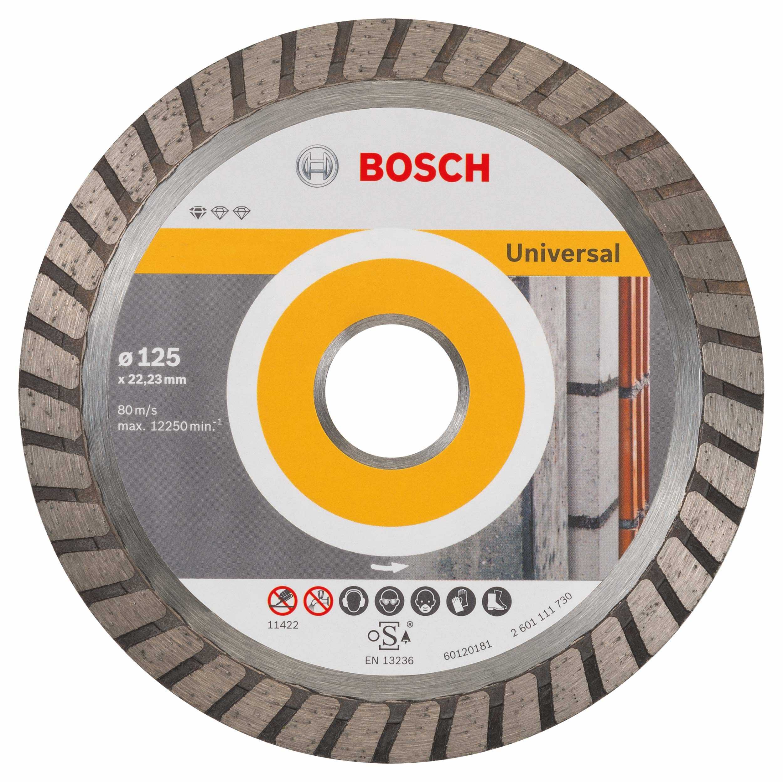 BOSCH Dijamantna rezna ploča 125x2.0x22.23mm Standard for Universal Turbo