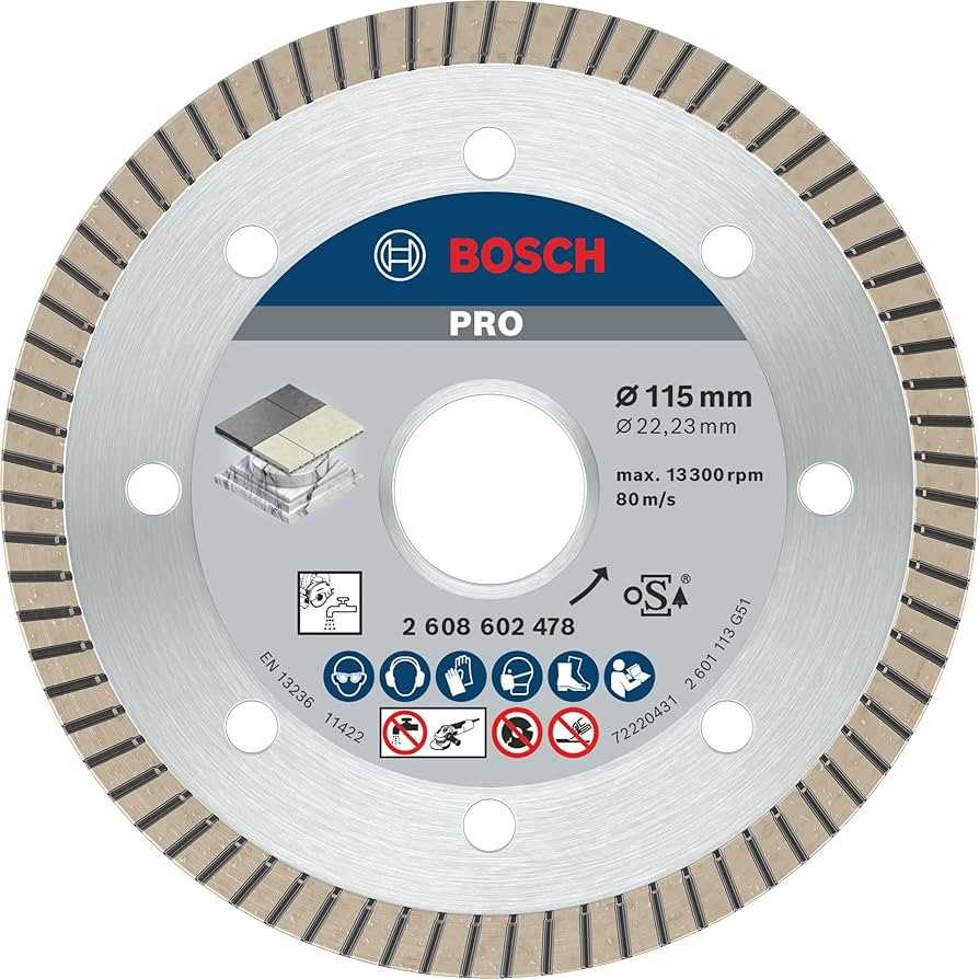 BOSCH PRO Dijamantna rezna ploča 115x1.4x22.23mm Ceramic