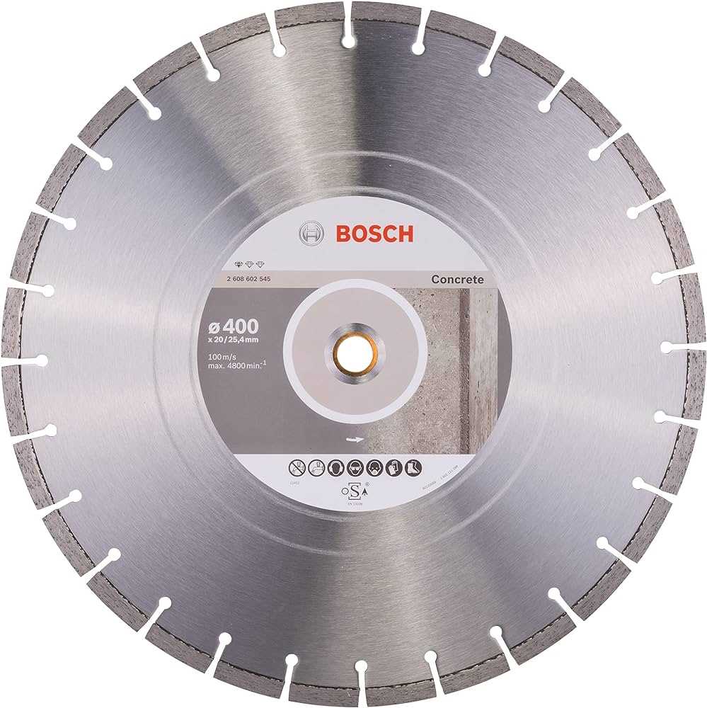 BOSCH Dijamantna rezna ploča 400x3.2x20.00/25.40mm Standard for Concrete