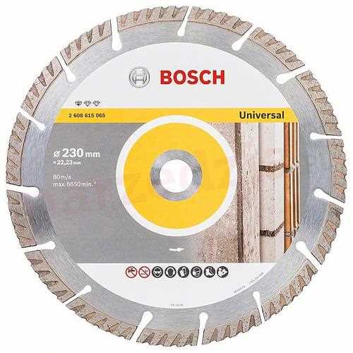 BOSCH Dijamantna rezna ploča 230x2.6x22.23mm Standard for Universal