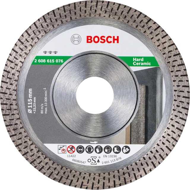 BOSCH Dijamantna rezna ploča 115x1.4x22.23mm Best for Hard Ceramic