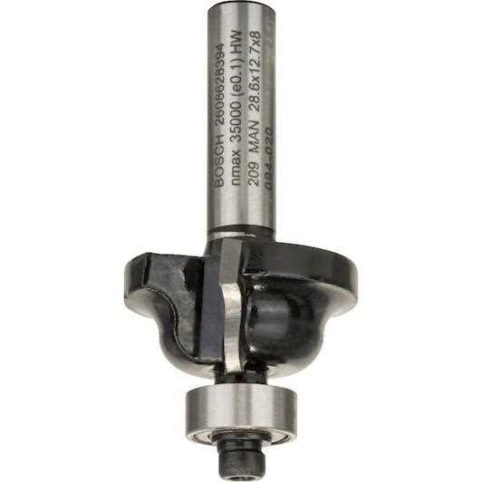 BOSCH Glodalo za oblikovanje ivica B fi 4/28.6mm dužina 12.4/54mm 8mm prihvat Standard for Wood