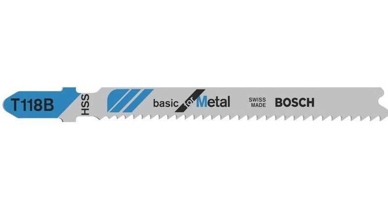 BOSCH List ubodne pile Basic for Metal T118B 92mm
