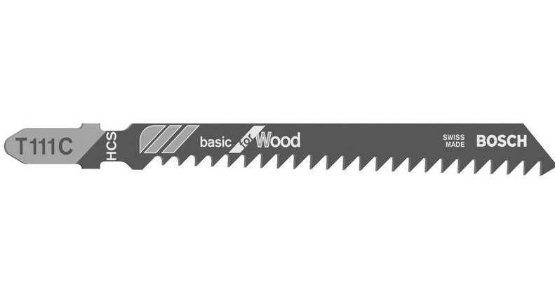 BOSCH List ubodne pile Basic for Wood T111C 100mm