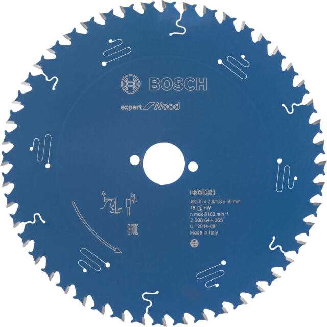 BOSCH List kružne pile Expert for Wood 235x2.8/1.8x30mm 48 zuba