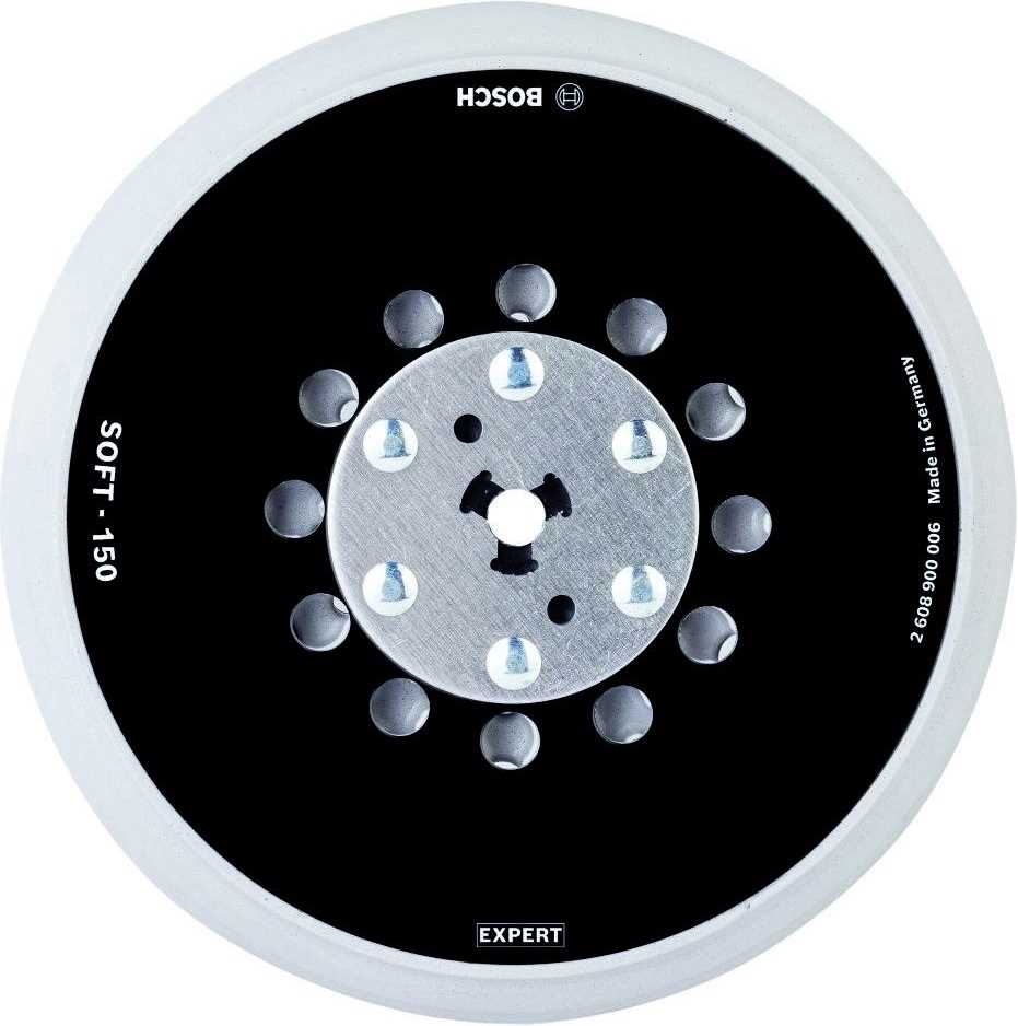 BOSCH EXPERT Brusni čičak tanjir 150mm sa više rupa mekani Multihole Universal